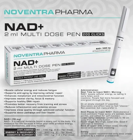 NAD+ Pen 1000mg