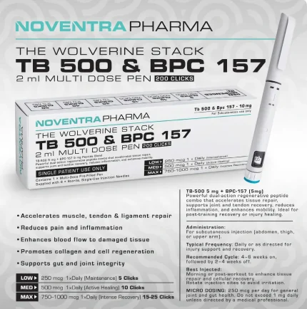 TB500/BPC-157 Hybrid Pen - Wolverine 10mg