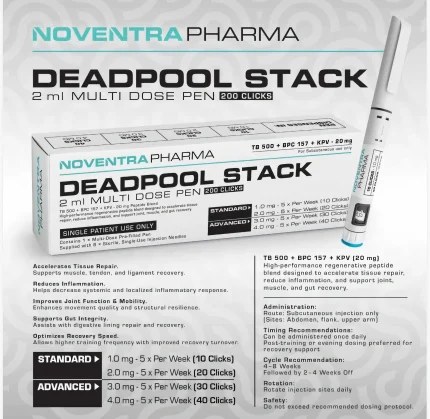 TB500/BPC-157/KPV Hybrid Pen - Deadpool 20mg
